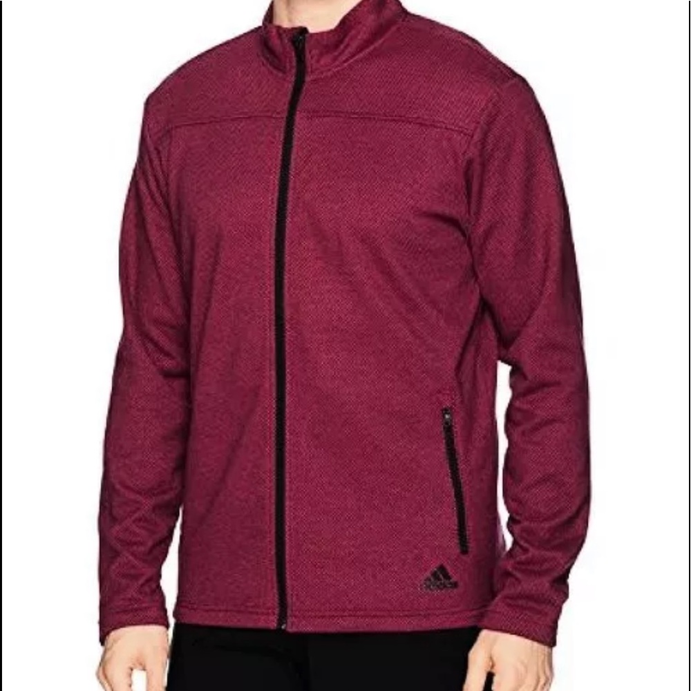 Golf ClimaWarm Full-Zip Sweater 3-STRIPE BRANDING